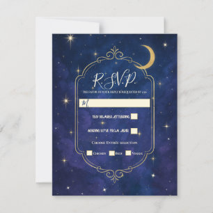 Eine Nacht unter den Sternen Himmelszelte RSVP Einladung