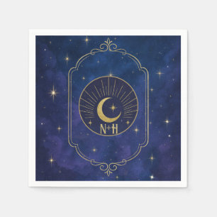 Eine Nacht zwischen den Sternen Himmelskies Hochze Serviette