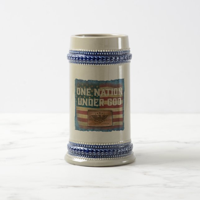Eine Nation - Bierkrug Bierglas (Mittel)