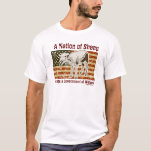 Eine Nation des Schaf-T - Shirt