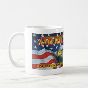 EINE NATION KAFFEETASSE