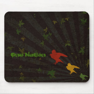 Eine Nation Rasta Mousepad