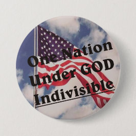 Eine Nation unter dem GOTT unteilbar Button