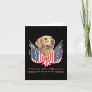 Eine Nation unter der Flagge des Golden Retriever, Karte