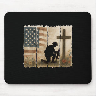 Eine Nation unter einem Gott Jesus Christliches Kr Mousepad