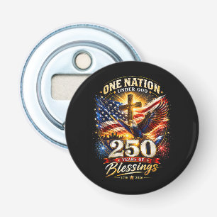Eine Nation unter Gott 250 Jahre 250. Jubiläum Flaschenöffner