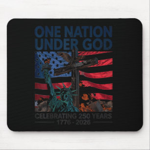 Eine Nation unter Gott 250 Jahre 250. Jubiläum Mousepad