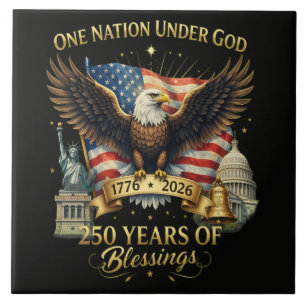 Eine Nation unter Gott 250 Jahre Fliese