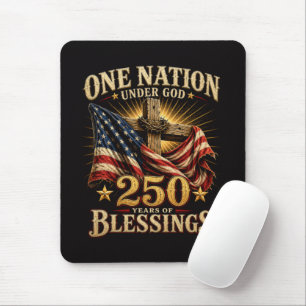 Eine Nation unter Gott 250 Jahre Mousepad