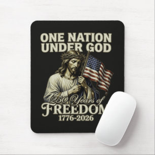 Eine Nation unter Gott 250 Jahre Segen Mousepad