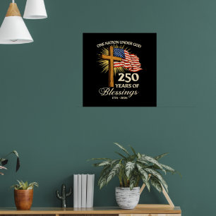 Eine Nation unter Gott 250 Jahre Segen Poster