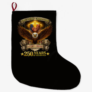 Eine Nation unter Gott 250 Jahre Segnungen Großer Weihnachtsstrumpf