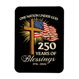 Eine Nation unter Gott 250 Jahre Segnungen Magnet
