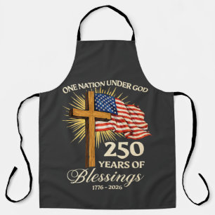 Eine Nation unter Gott 250 Jahre Segnungen Schürze