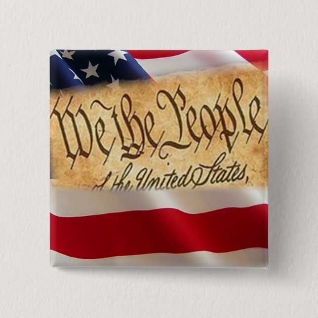 Eine Nation unter Gott Button (Vorderseite)