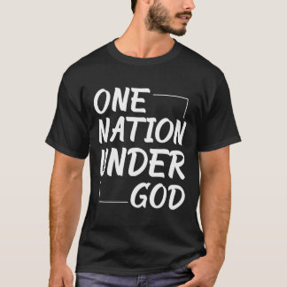 Eine Nation unter Gott - Gabe langes Schläfchen Sh T-Shirt