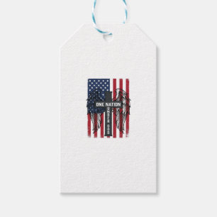 Eine Nation unter Gott Patrioten Kreuz Flügel Shir Geschenkanhänger