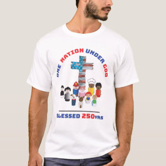 Eine Nation unter Gott T-Shirt