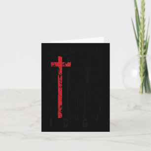 Eine Nation unter Gottes Flagge Jesus Christliches Karte