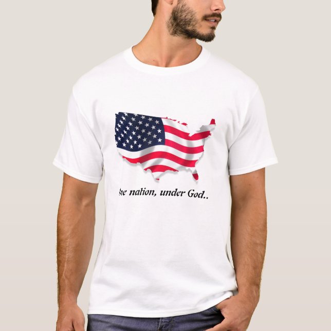 Eine Nation, unter Gottt-shirt T-Shirt (Vorderseite)