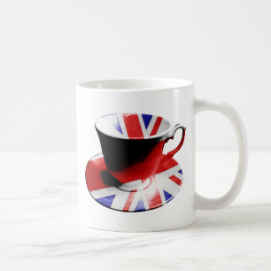 Eine nette Schale englischer Tee Kaffeetasse