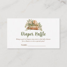 Eine neue Ära beginnt Baby Shower Windel-Raffle
