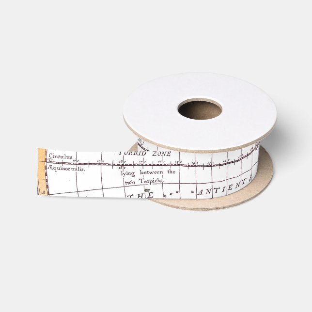 Eine neue Karte des riesigen Globe-Schwimmbeckens Satinband (Spule)