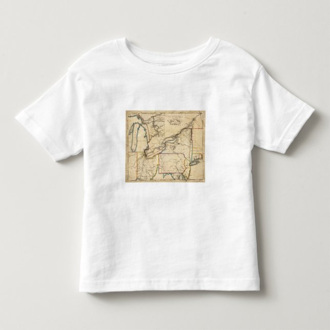 Eine neue Karte Seats des Krieges Kleinkind T-shirt (Vorderseite)