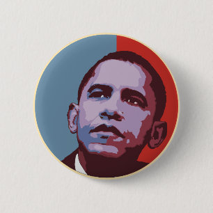 Eine neue Mehrheit - politischer Knopf Obama Button