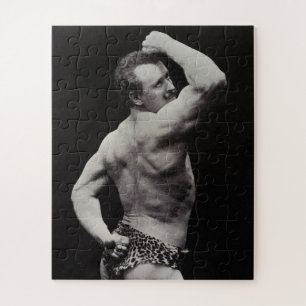 Eine neue Pose von StrongMen Eugen Sandow Bodybuil