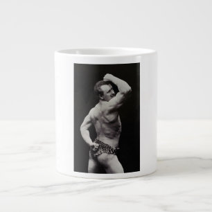 Eine neue Pose von StrongMen Eugen Sandow Bodybuil Jumbo-Tasse