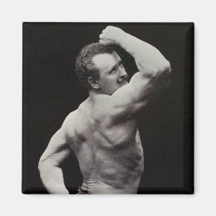 Eine neue Pose von StrongMen Eugen Sandow Bodybuil Magnet