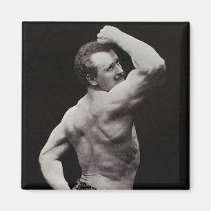 Eine neue Pose von StrongMen Eugen Sandow Bodybuil Magnet