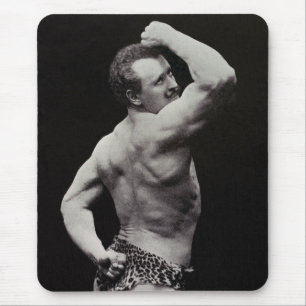 Eine neue Pose von StrongMen Eugen Sandow Bodybuil Mousepad