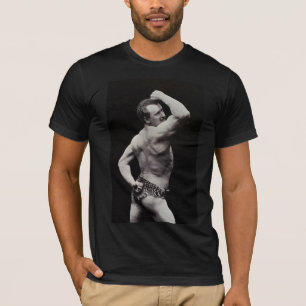 Eine neue Pose von StrongMen Eugen Sandow Bodybuil T-Shirt