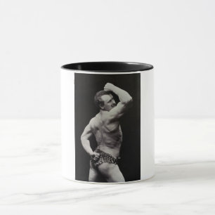 Eine neue Pose von StrongMen Eugen Sandow Bodybuil Tasse