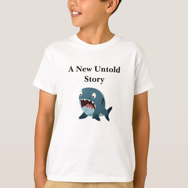 Eine neue, unerzählte Geschichte Klassik niedlich T-Shirt (Vorderseite)