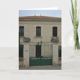 Eine neue Zuhause-Karte Ankündigung