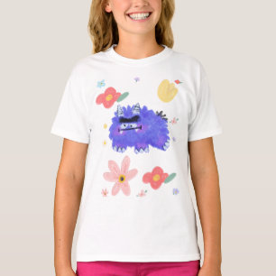 Eine nicht so schreckliche Kreatur in einer Blumen T-Shirt