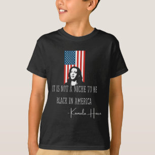 Eine Nichtsdestoweniger, um schwarz zu sein Frau V T-Shirt