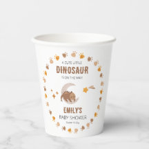 Eine Niedliche Dinosaurier ist auf dem Weg zur Bab