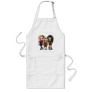 Eine Niedliche Girl Halloween Design Collection 20 Lange Schürze