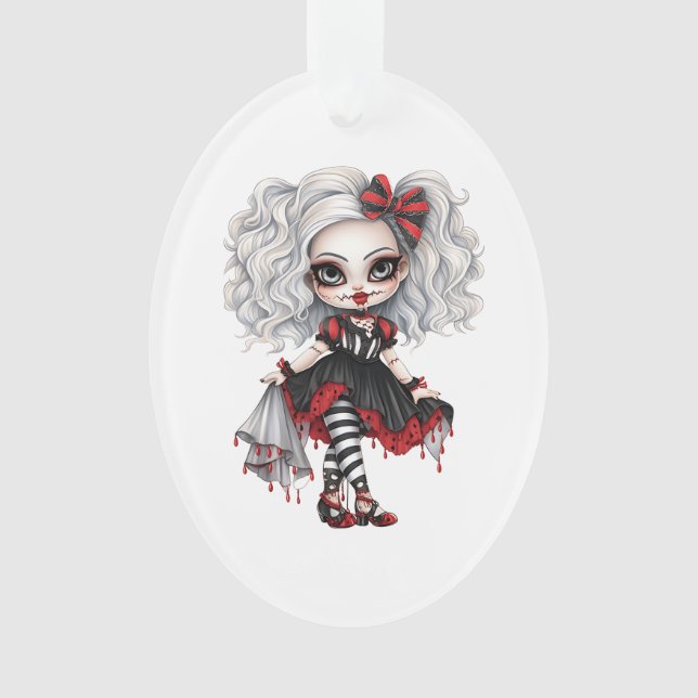 Eine Niedliche Girl Halloween Design Collection 7 Ornament (Vorderseite)