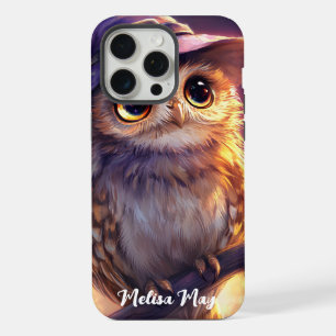 Eine Niedliche Schüssel mit einem Hexenhut iPhone 15 Pro Max Hülle