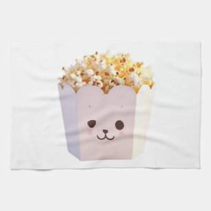 Eine Niedliche Tube Popcorn Geschirrtuch