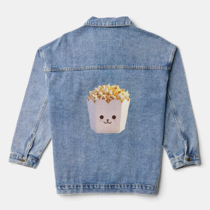 Eine Niedliche Tube Popcorn Jeansjacke