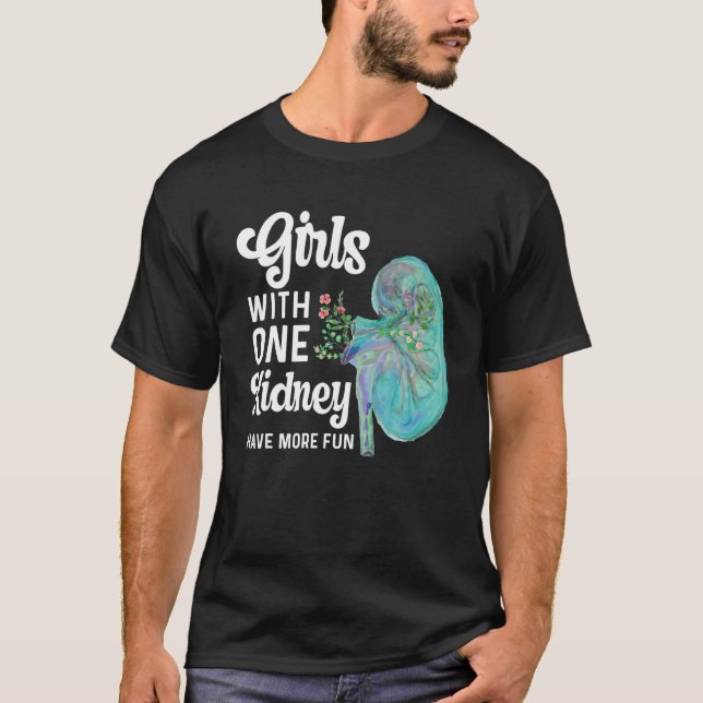 Eine Nierentransplantation Dialyse Tech Fl T-Shirt (Vorderseite)