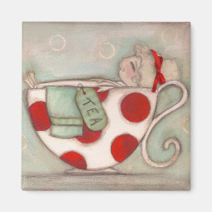 Eine Nizza Tasse Tee - Magnet