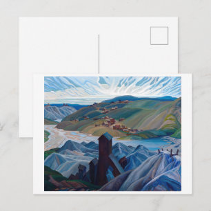 Eine nördliche Silbermine Franklin Carmichael Postkarte