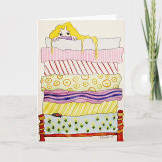 Eine nörgelnde Richtung der Schokolade Notecard Karte